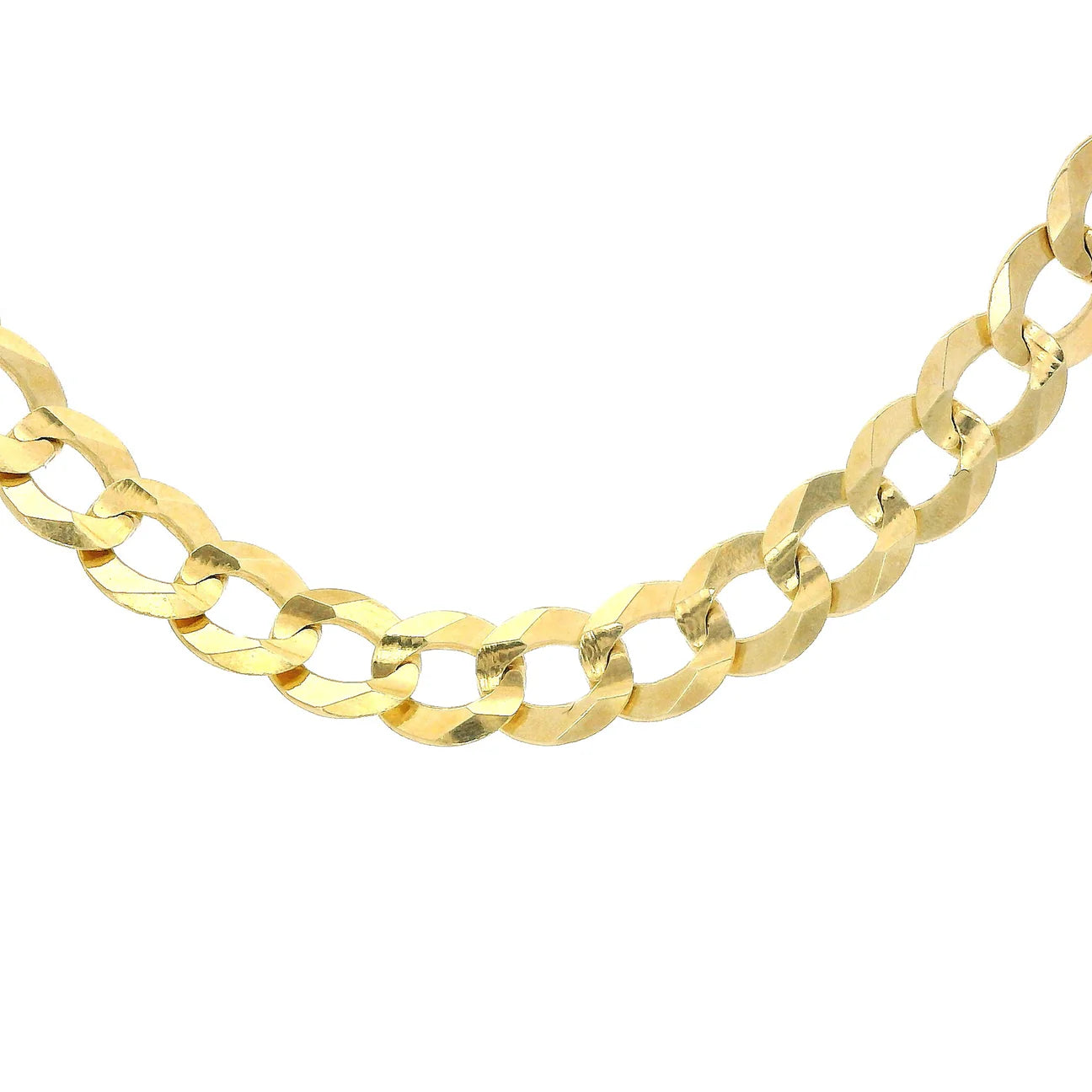 14k Solid Cuban Curb Chain (5.7MM - 24” Inches