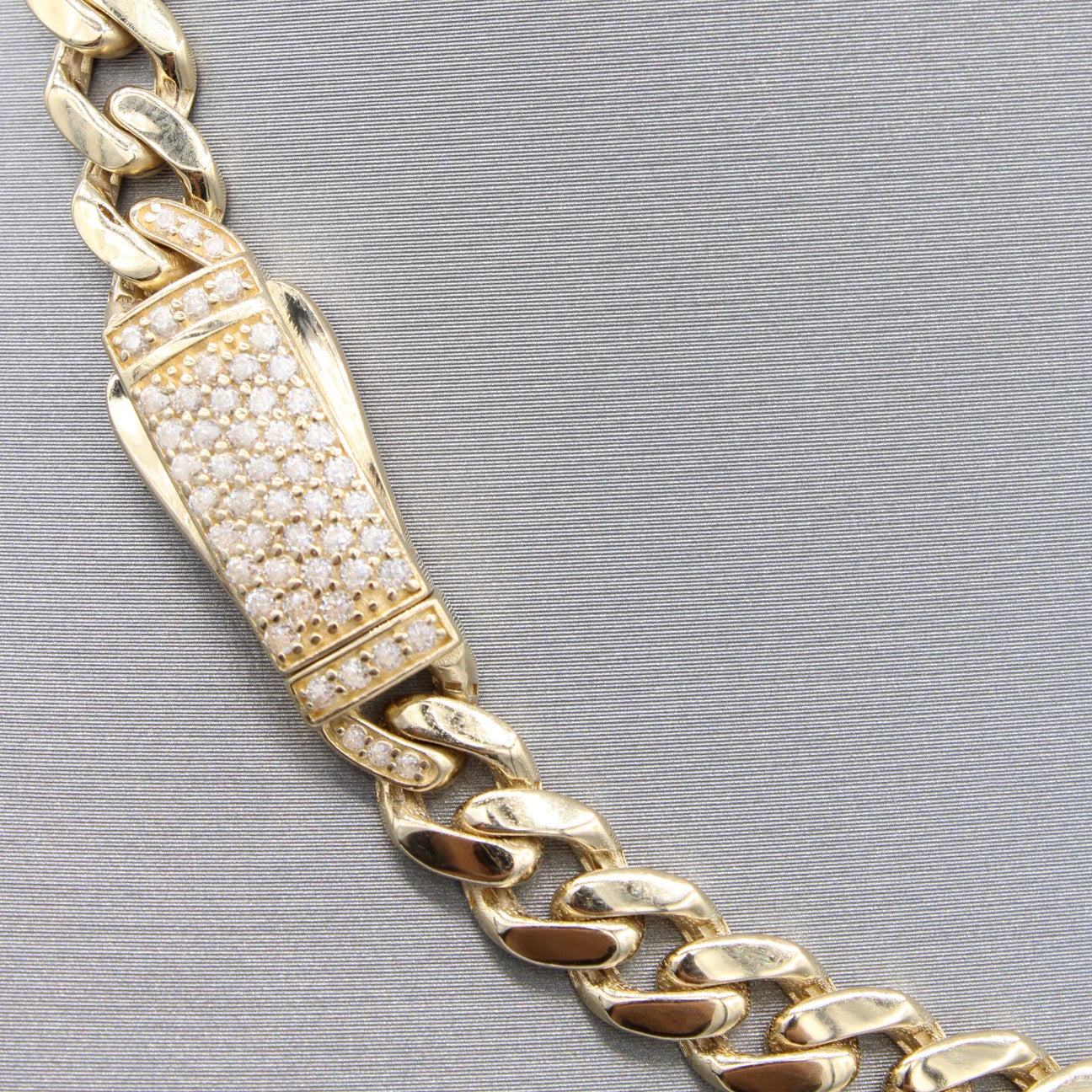 14k Hollow Cuban ITTALLO Choker for Women (8MM - 16" Inches)