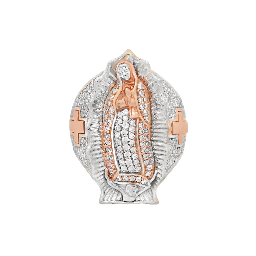 14k CZ Men Virgen Ring