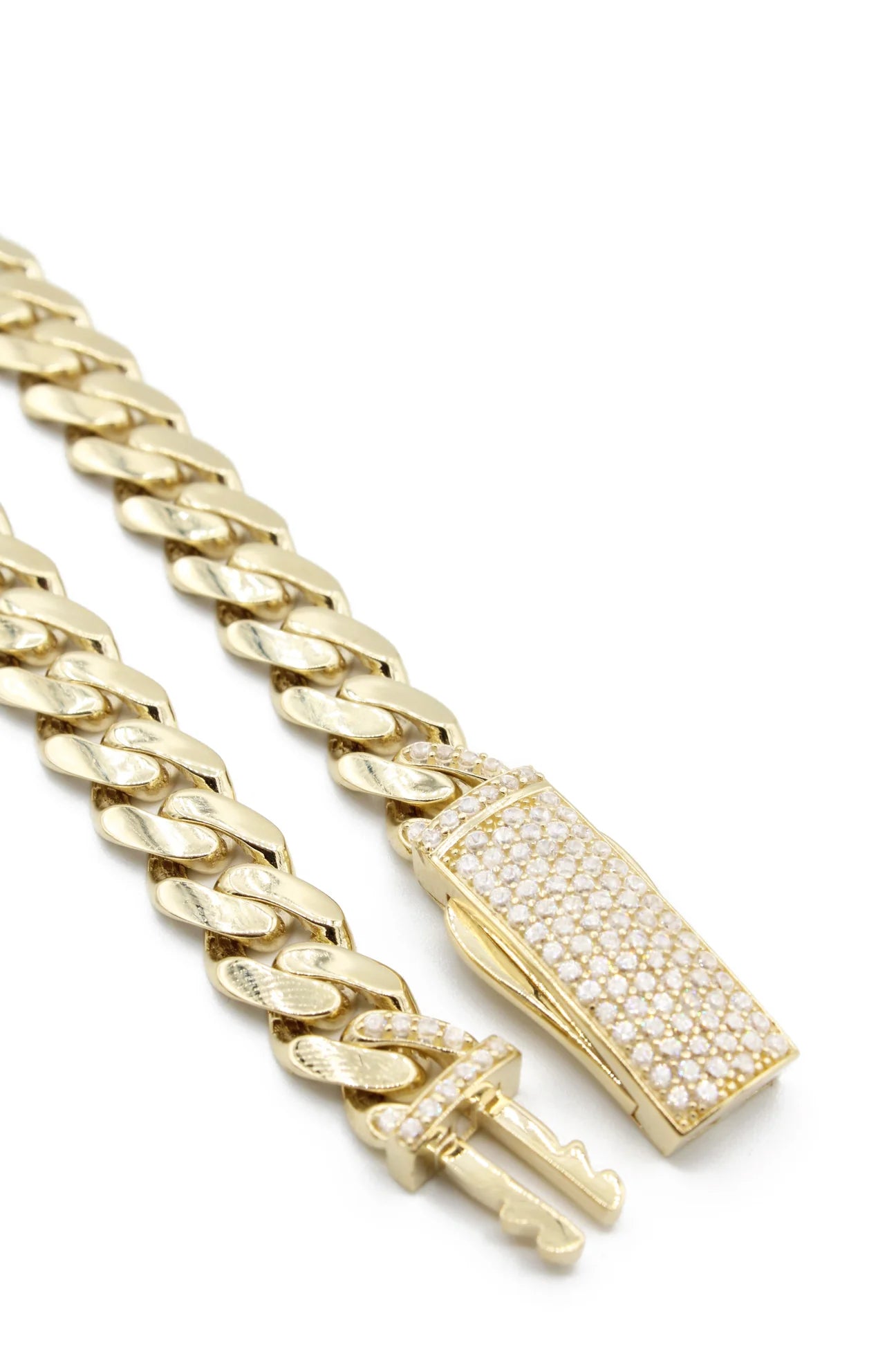 14k ITTALLO🇮🇹 Hollow Cuban Choker (9MM / 16" Inches)