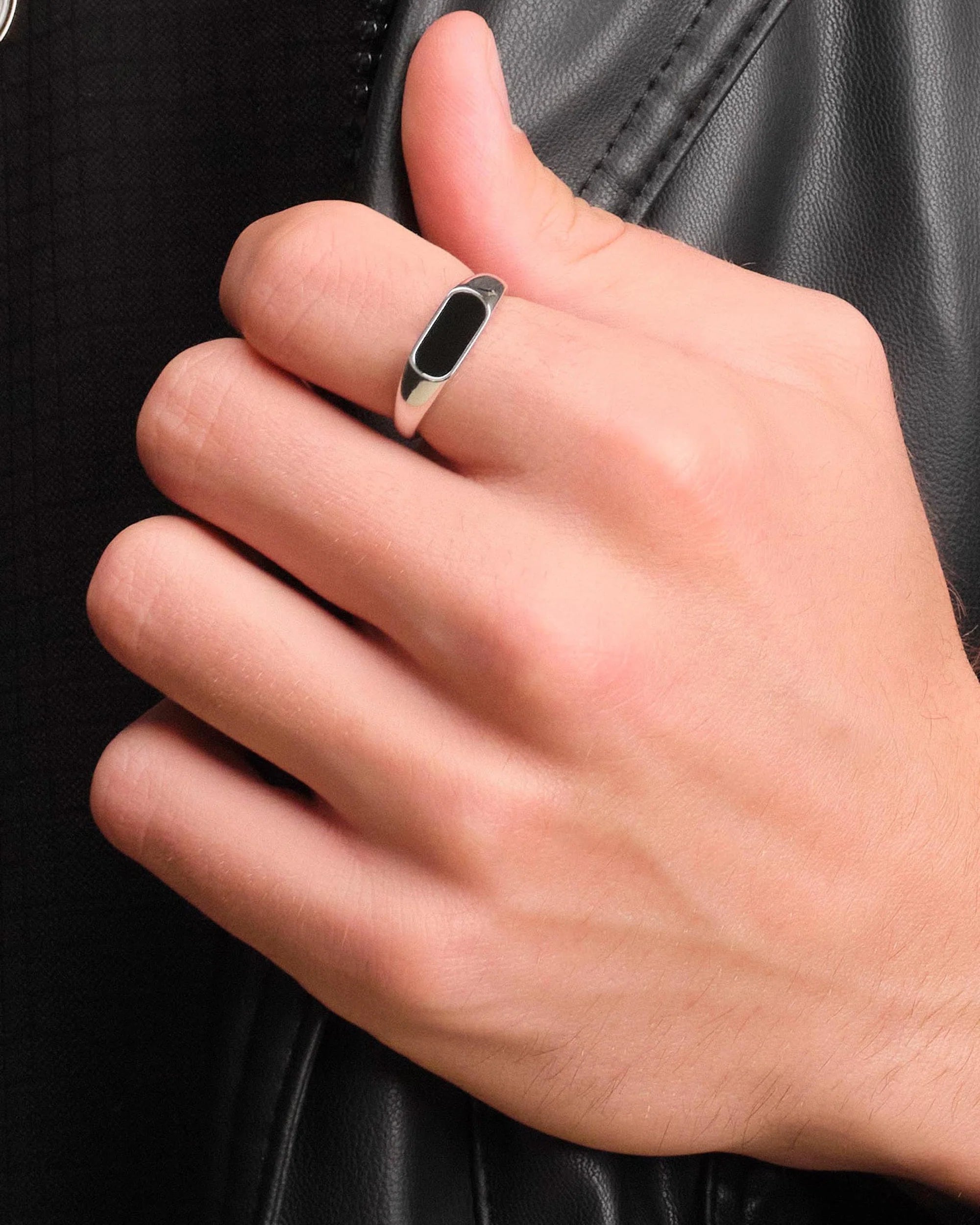 Stadium Signet Ring Silver 925